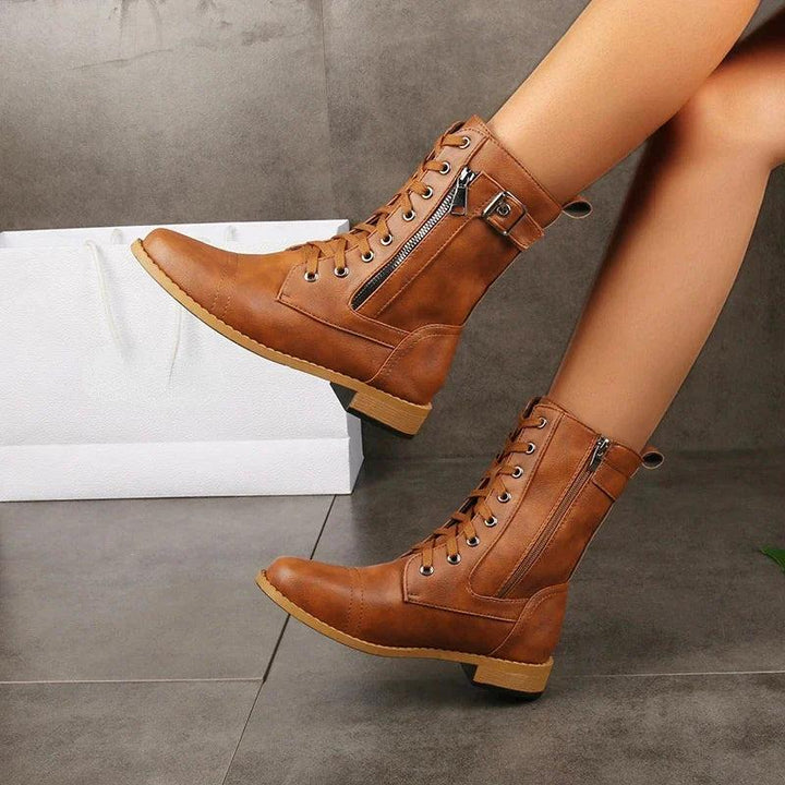 Jasmine | Leather Boots
