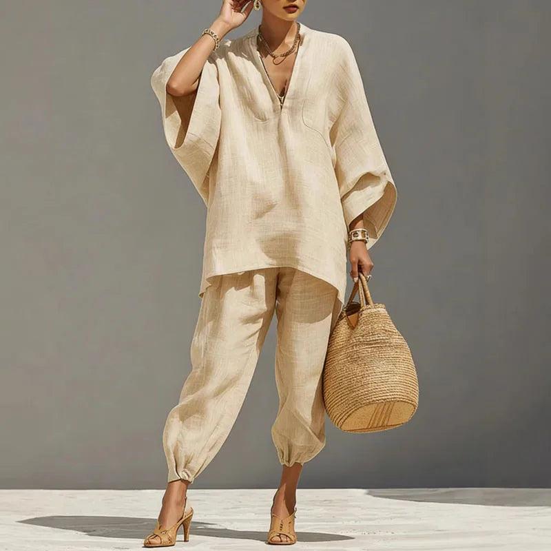 Joana | Women’s Linen Co-ord Set