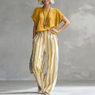 Mandy | Women’s Linen Summer Set