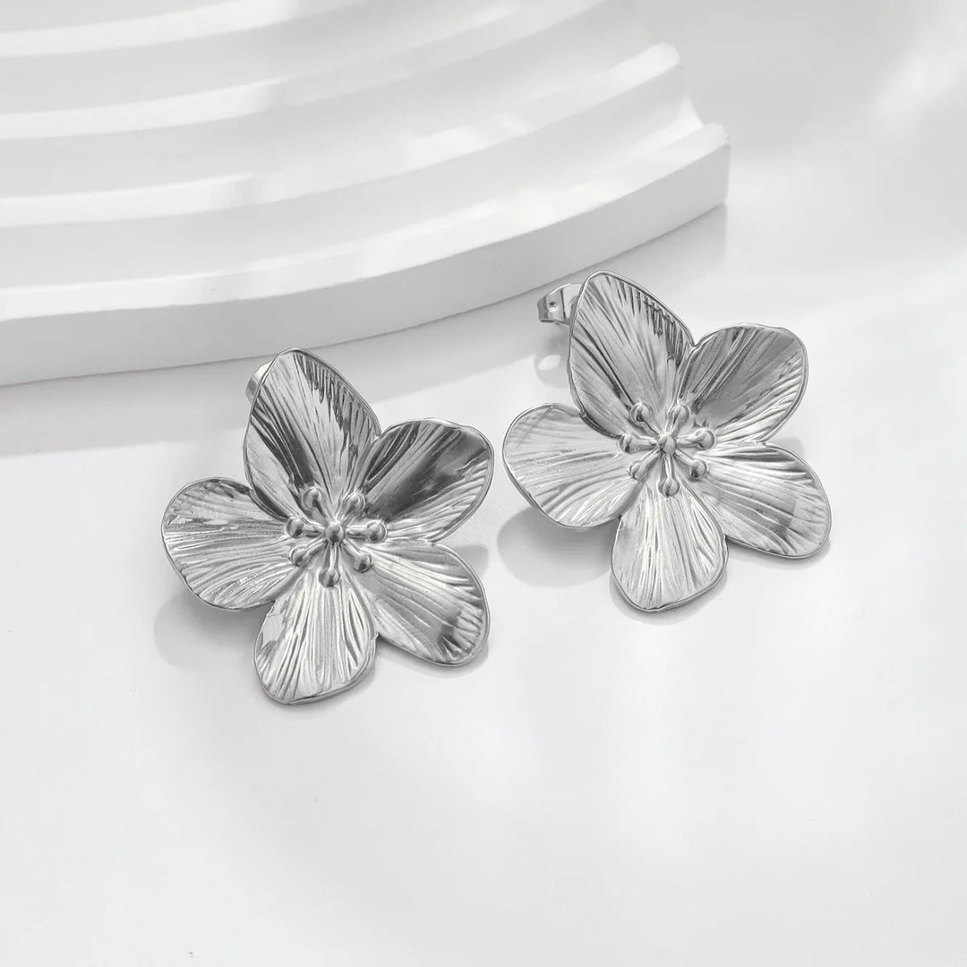 Golden Blossom Earrings