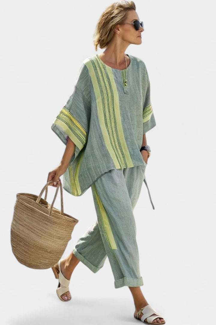 Luna | Chic Oversized Lavender Loungewear Two Piece Set