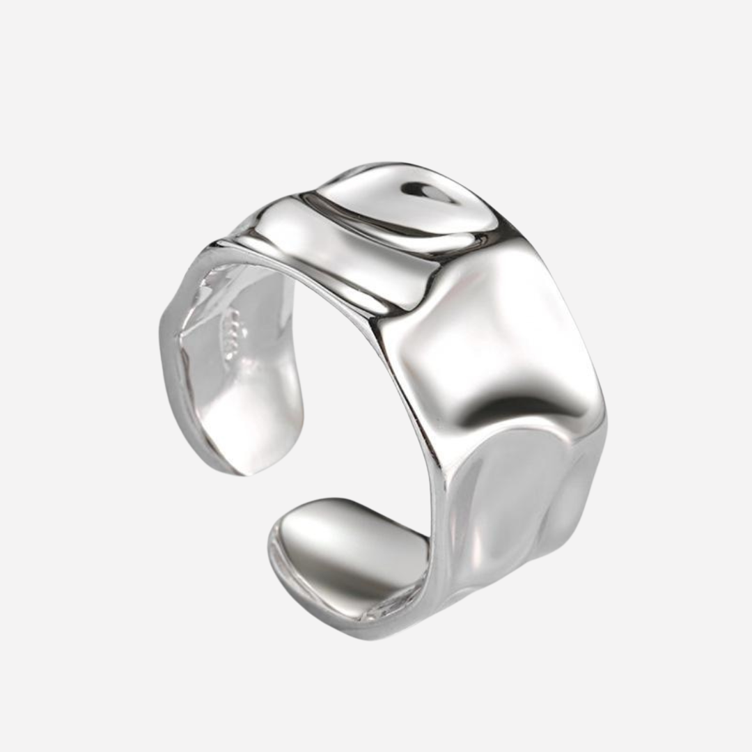 Asymmetrical Wide Ring