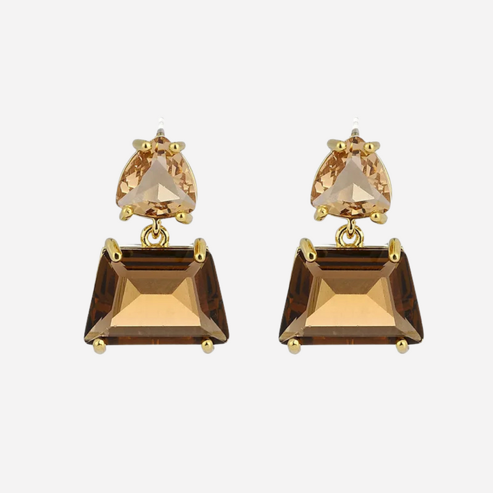 Vintage Brown Earrings