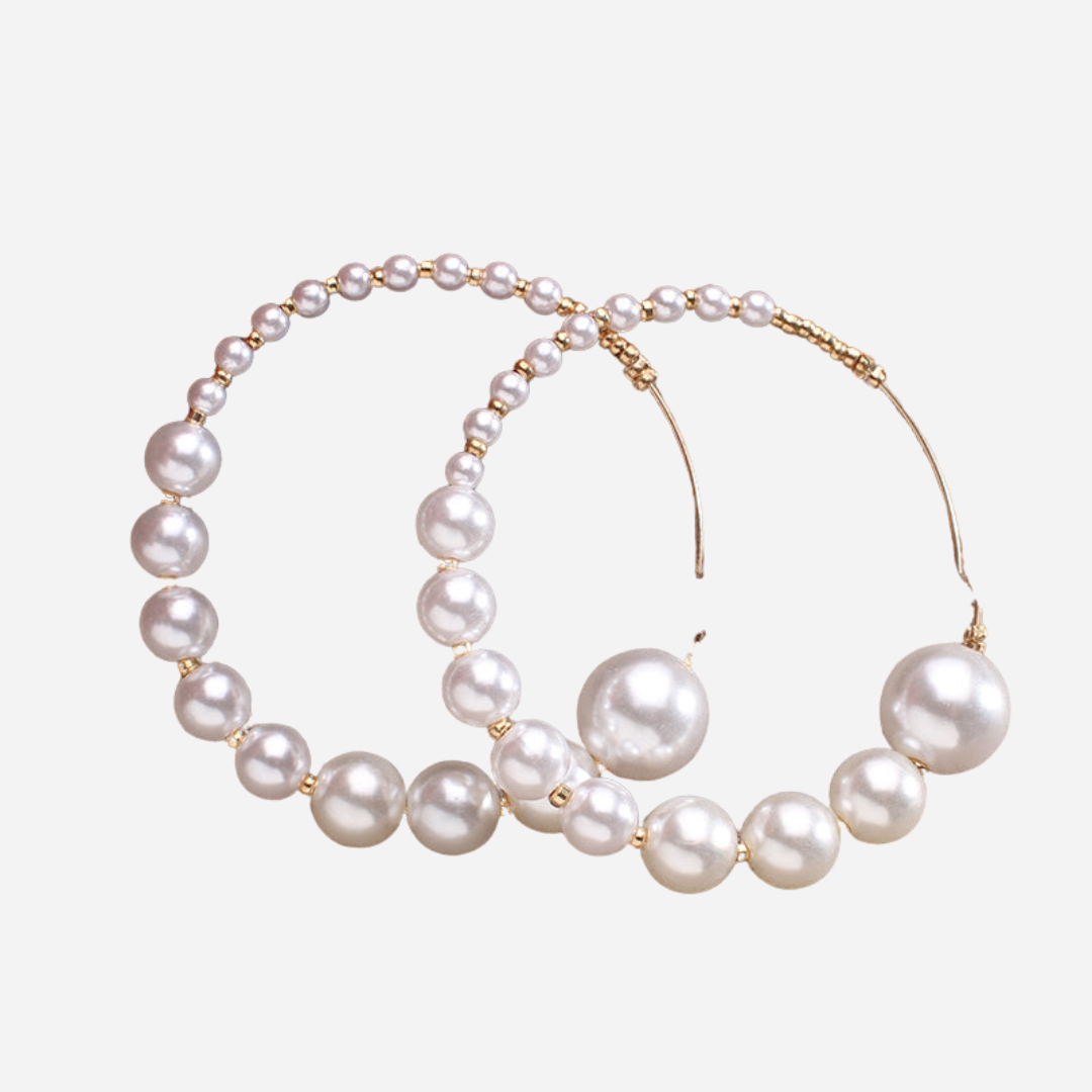Handmade Earrings with Freshwater Pearls