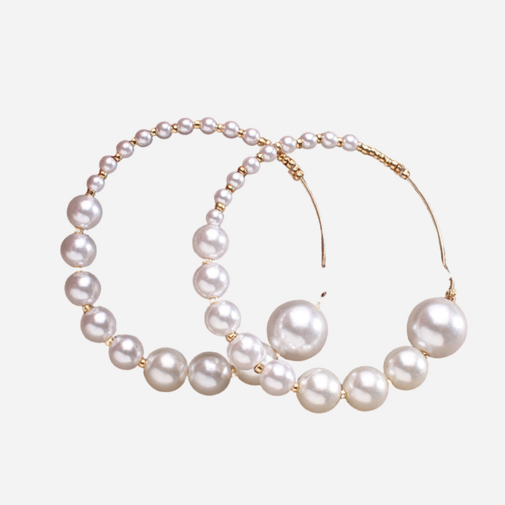 Handmade Earrings with Freshwater Pearls
