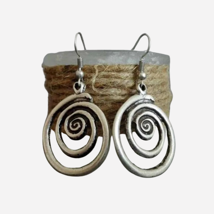 Vintage Spiral Earrings