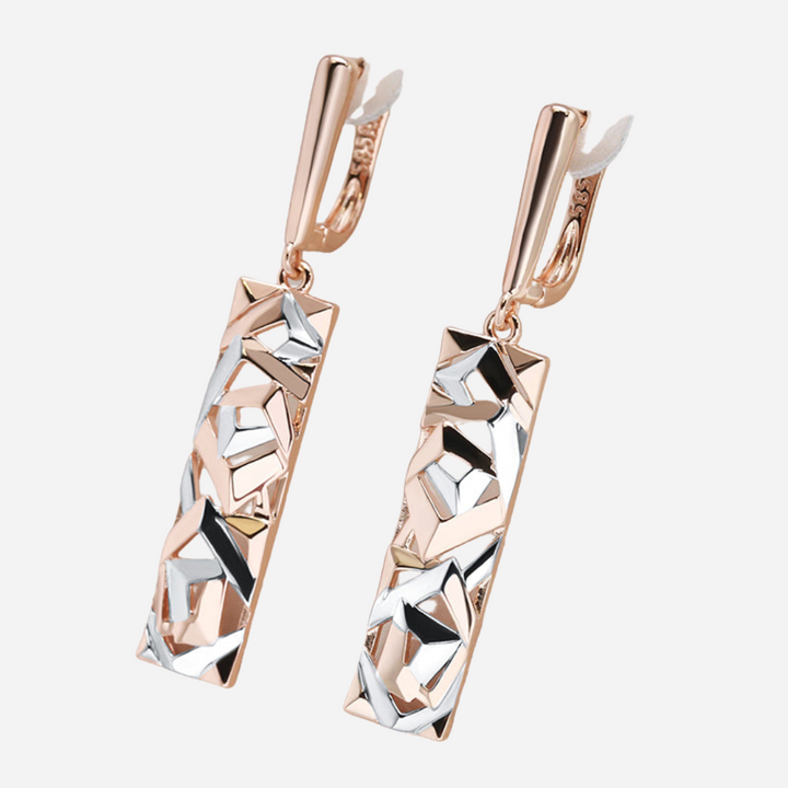Long Earrings with Engravings