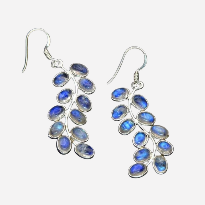 Blue Agate Earrings