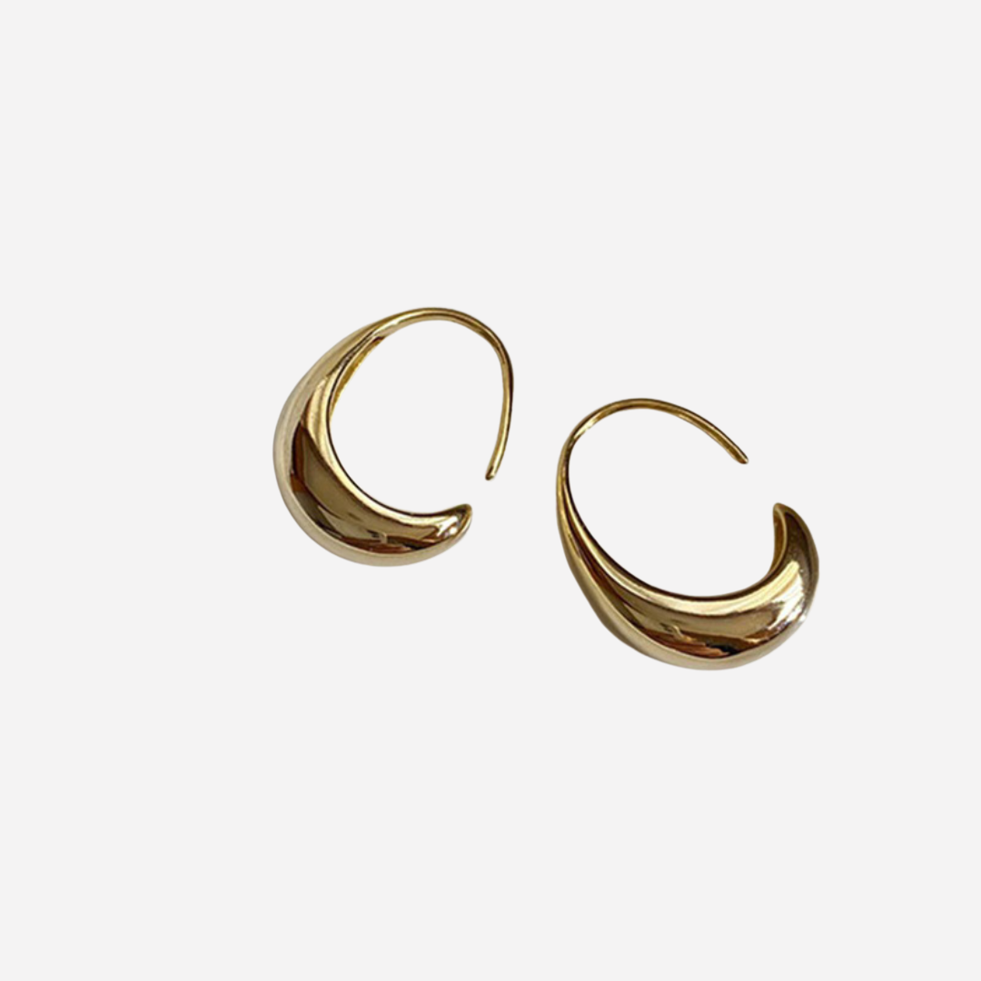 Brilliant Modernist Earrings