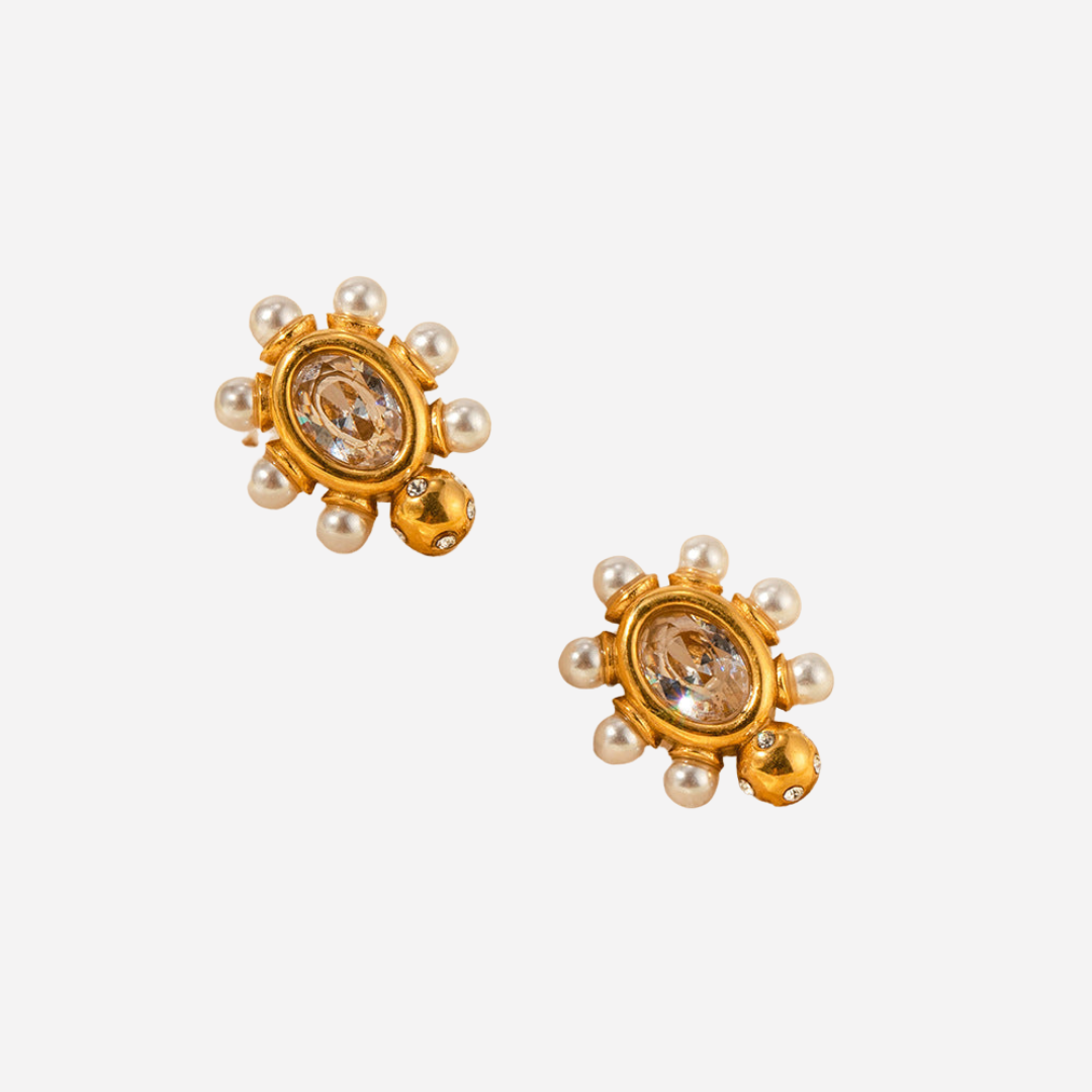 Elegant Natural Pearls Earrings