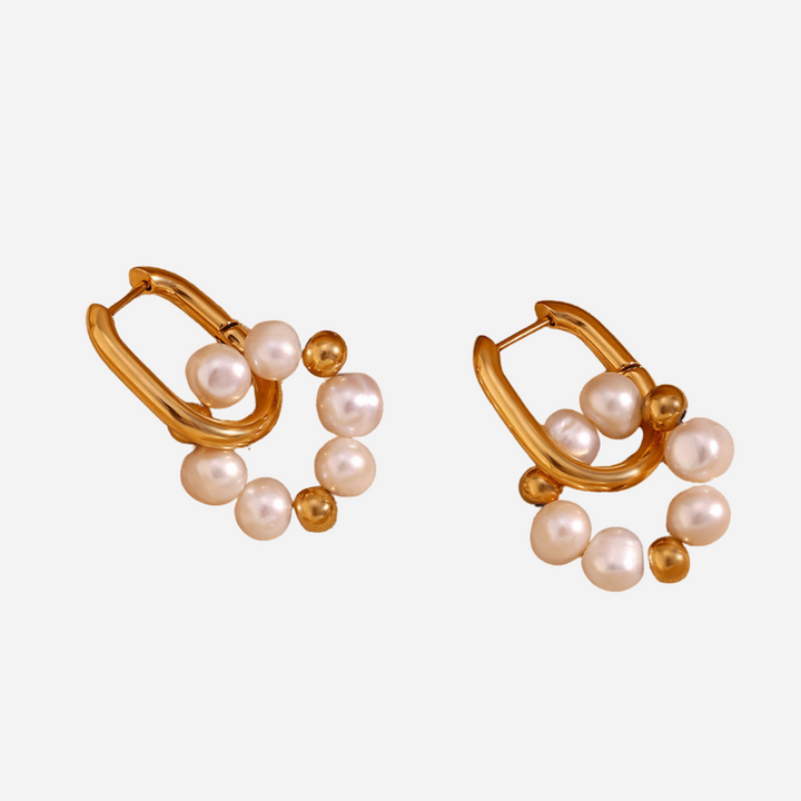 Elegant Freshwater Pearl Earrings