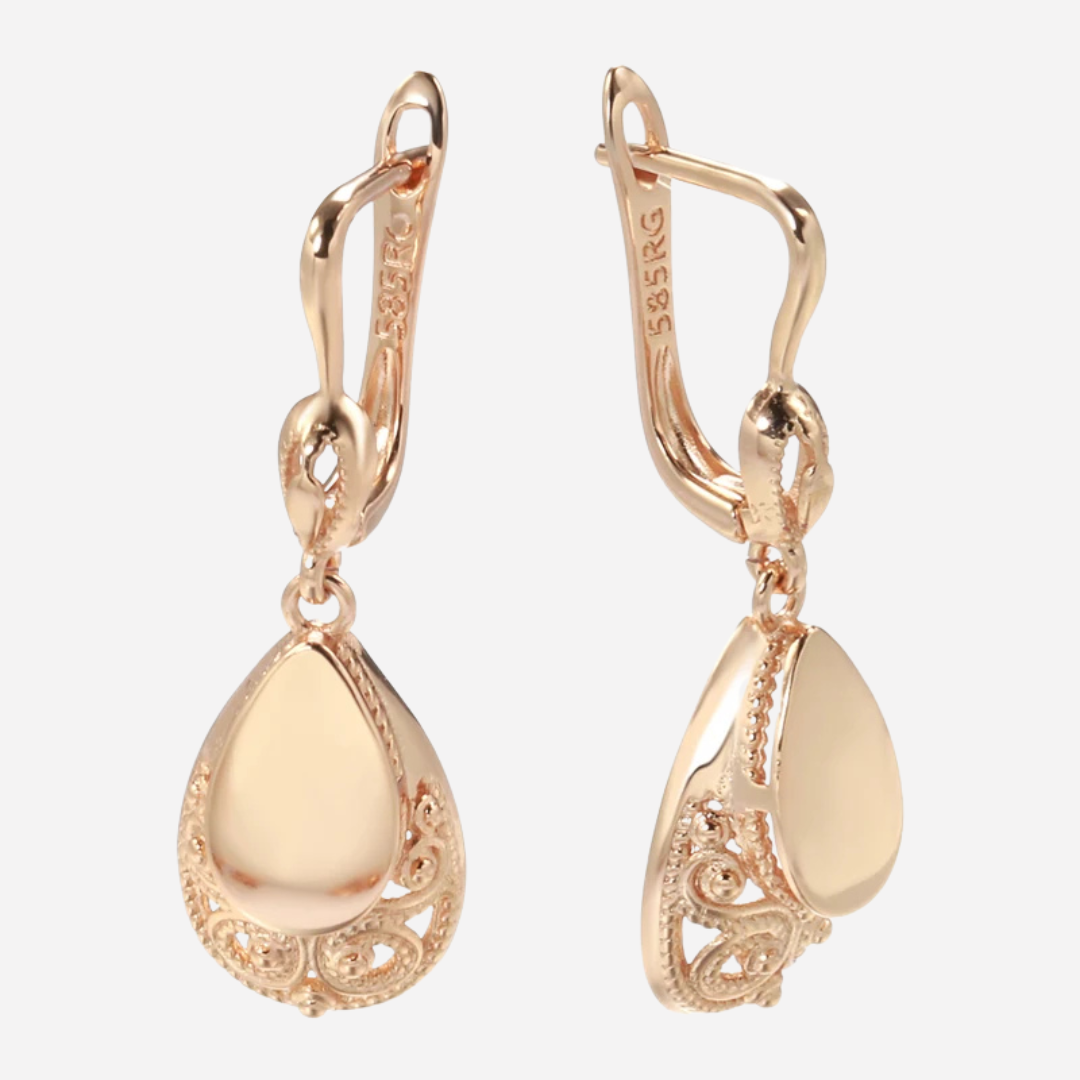 Water Drop Pendant Earrings