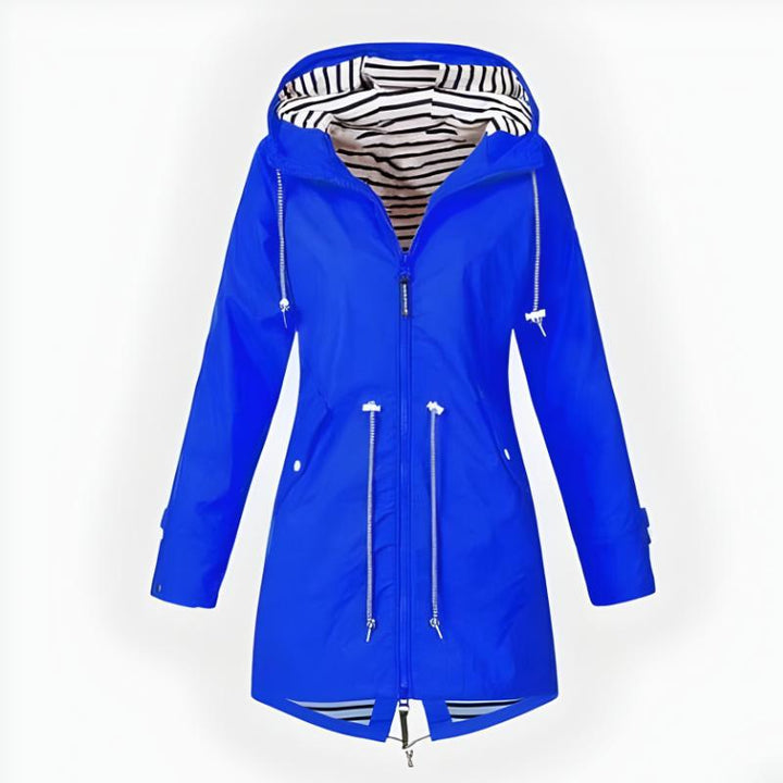 Greer | Women’s Stylish Long Rain Jacket