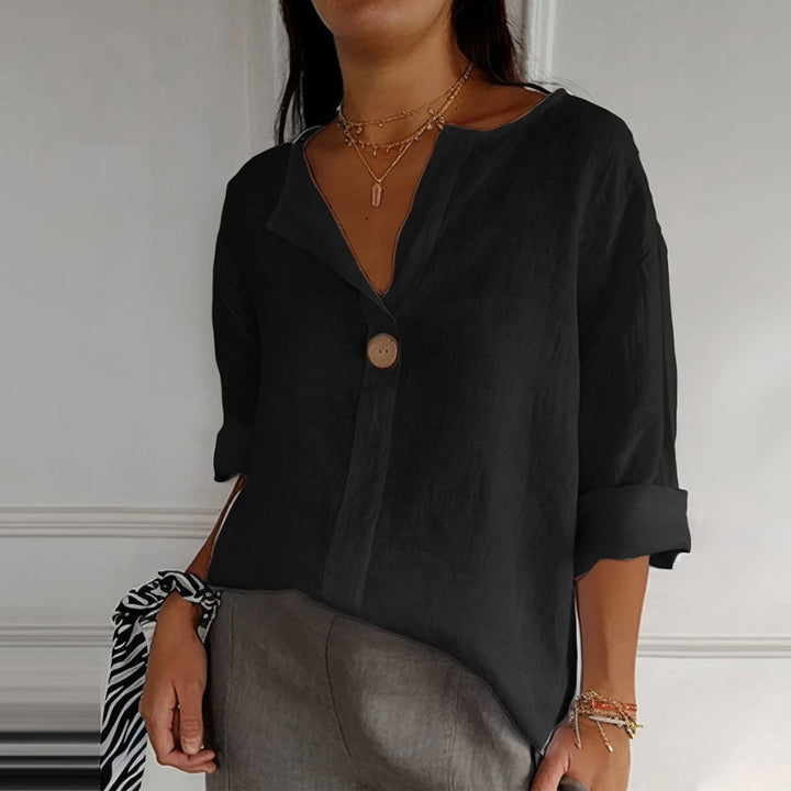 Valentina |Valence Linen Blouse