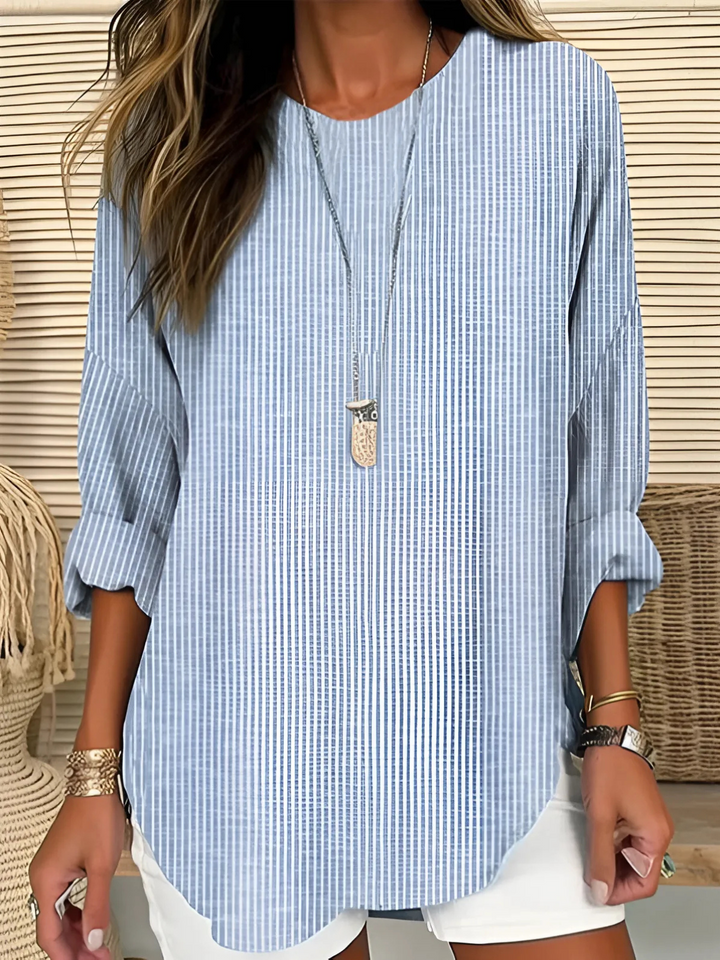 Yasmin | Lightweight Striped Top