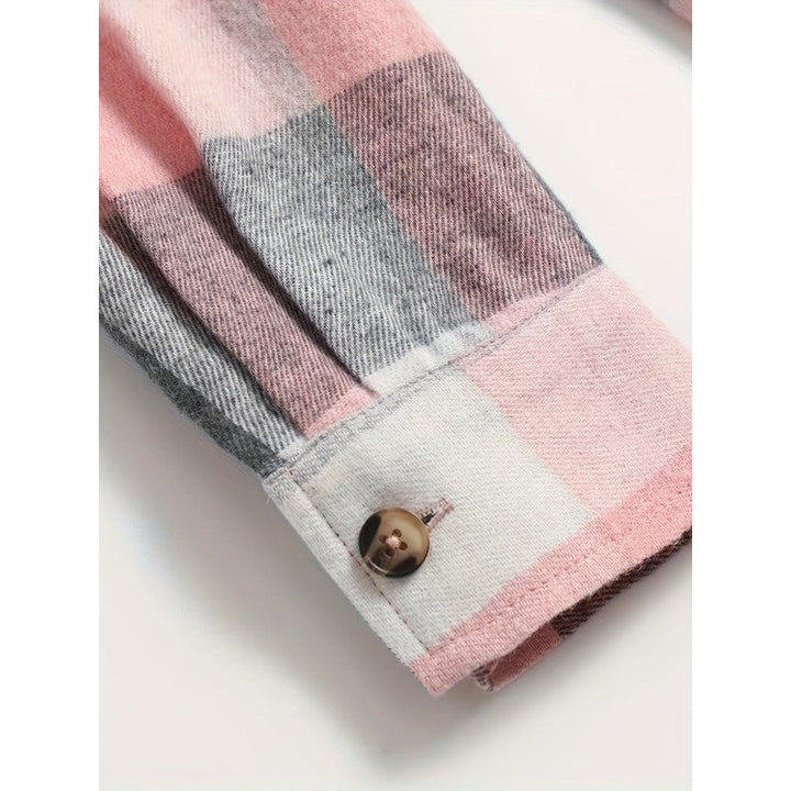 Margot | Oversized Plaid Long-Sleeve Shirt