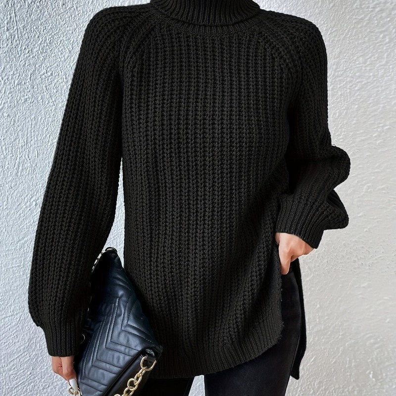 Emilia | Oversized Turtleneck Sweater
