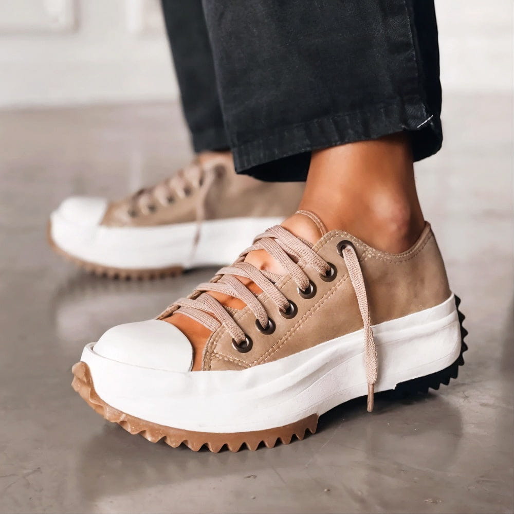 Kylie | Orthopedic Low Cut Lace-Up Design