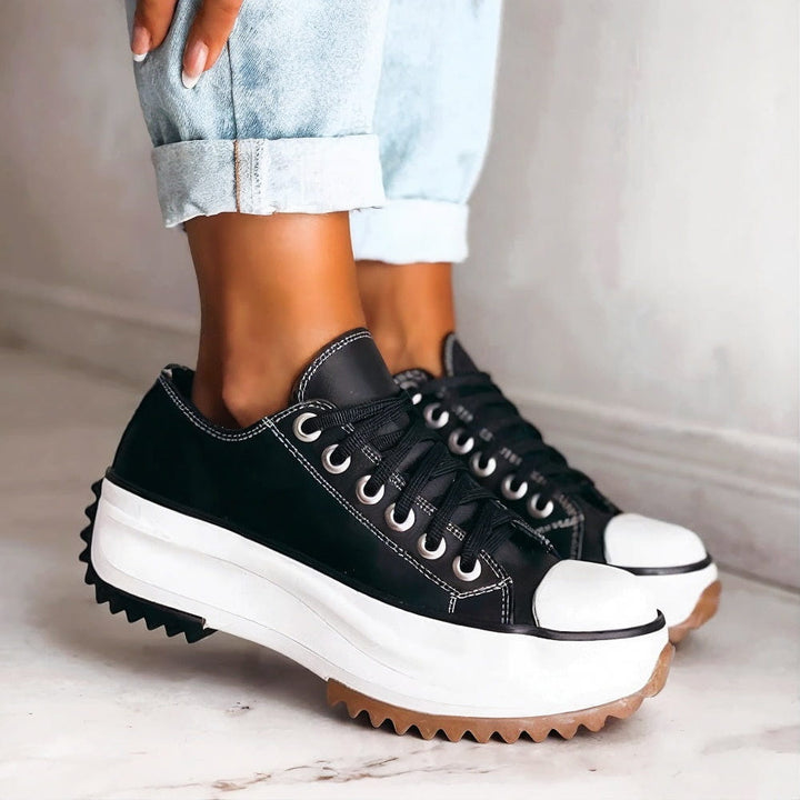 Kylie | Orthopedic Low Cut Lace-Up Design
