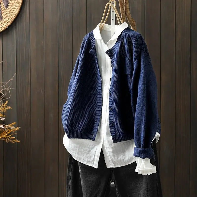 Evelyn | Button-Front V-Neck Cardigan