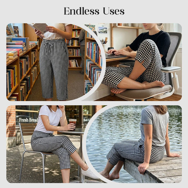 Isabelle | Cropped Capri Pants