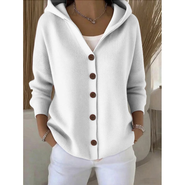 Rocío | Flared Hooded Cardigan Jacket