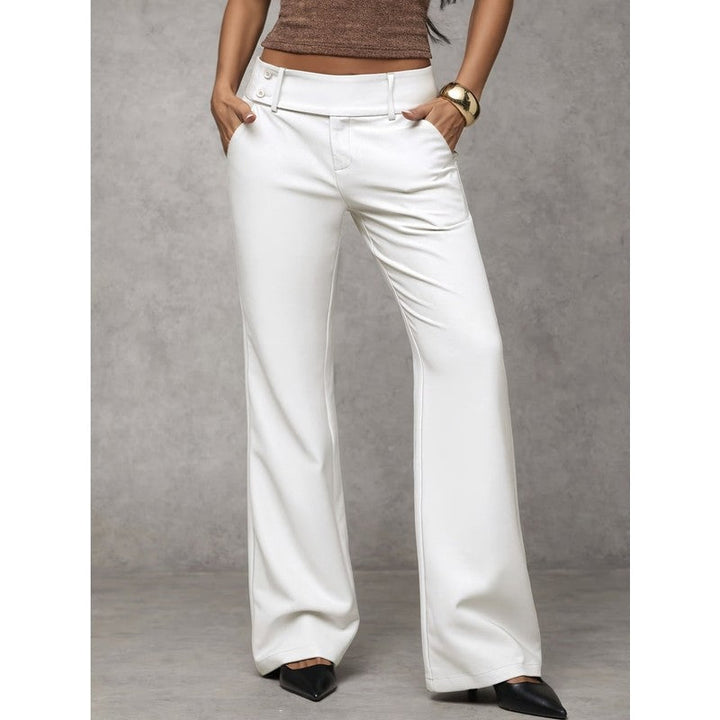 Evelyn | High-Waisted Wide-Leg Trousers