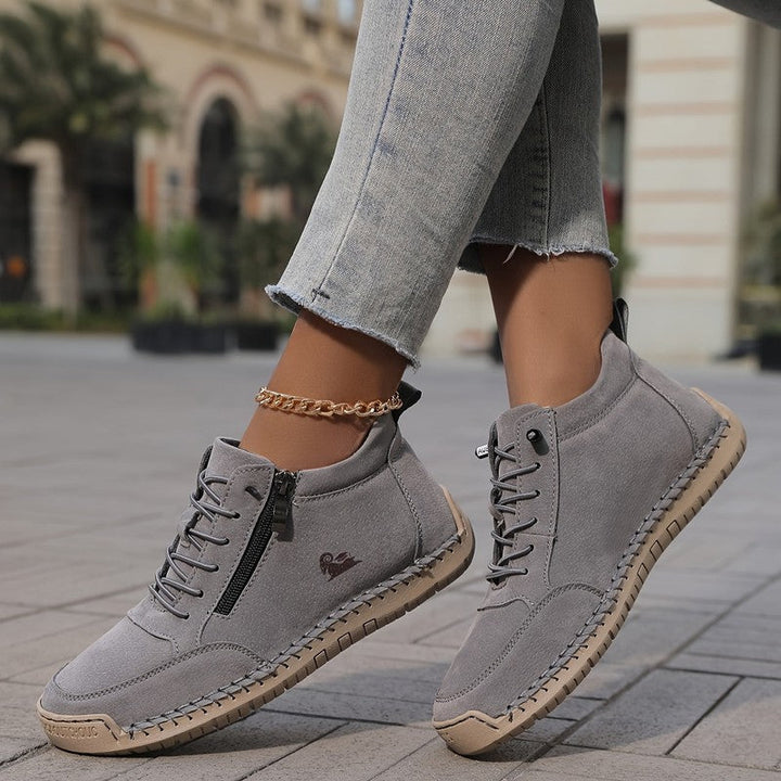 Sophia | Orthopedic Support Sneakers with Side Zip