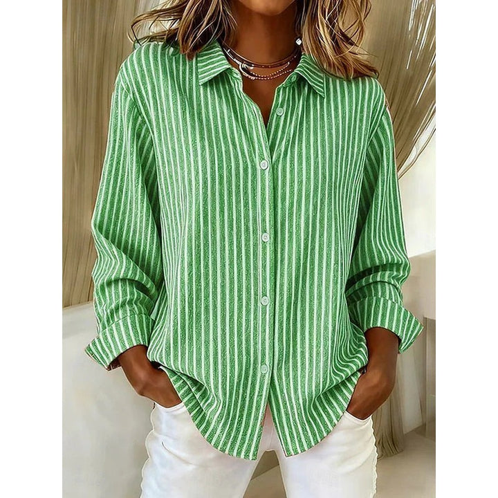 Jimena | Striped Loose Fit Shirt