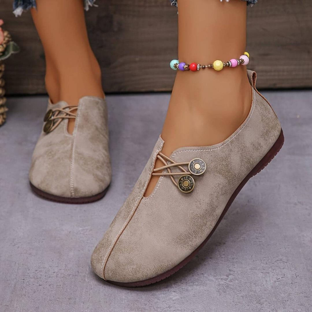 Belle Tessara | Retro-Style Women's Flats