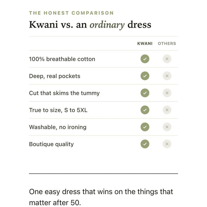 Kwani | Relaxed A-Line Casual Dress