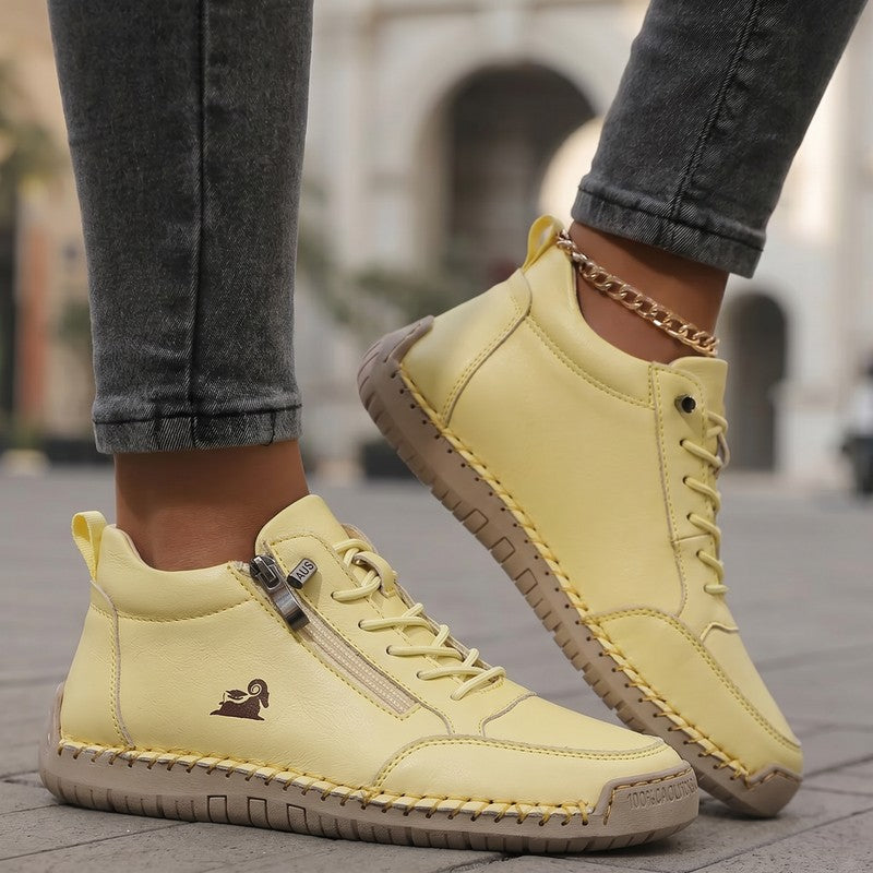 Sophia | Orthopedic Support Sneakers with Side Zip