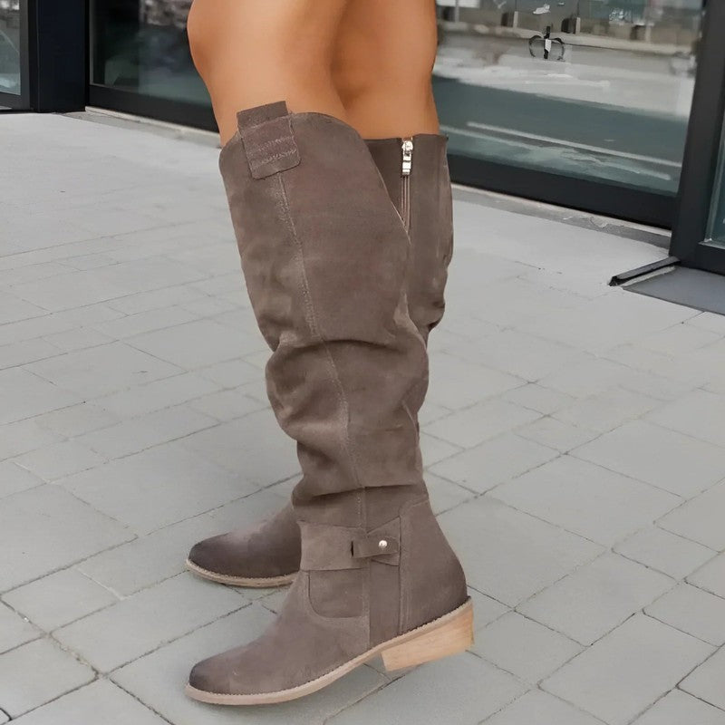 Camille | Slouchy Knee-High Boots