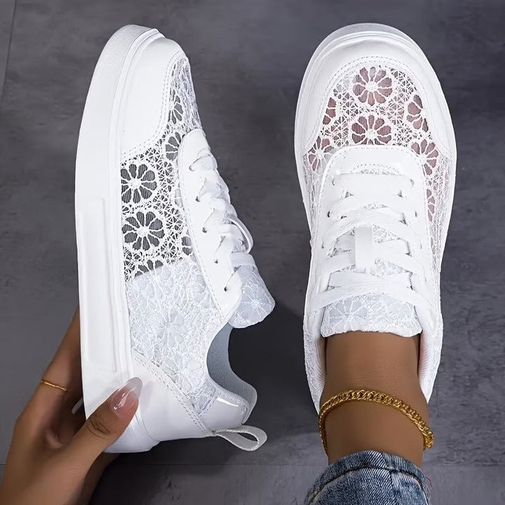 Clara | Floral Low-Top Sneakers