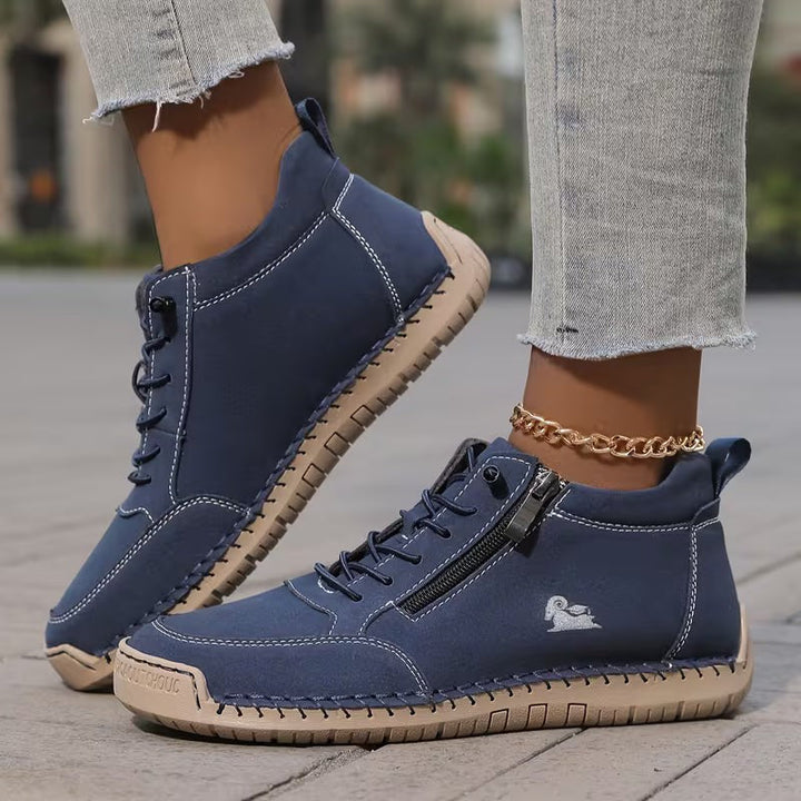 Sophia | Orthopedic Support Sneakers with Side Zip
