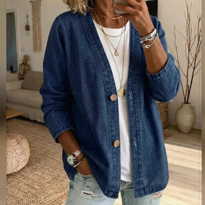 Victoria | Relaxed Button-Front Jacket