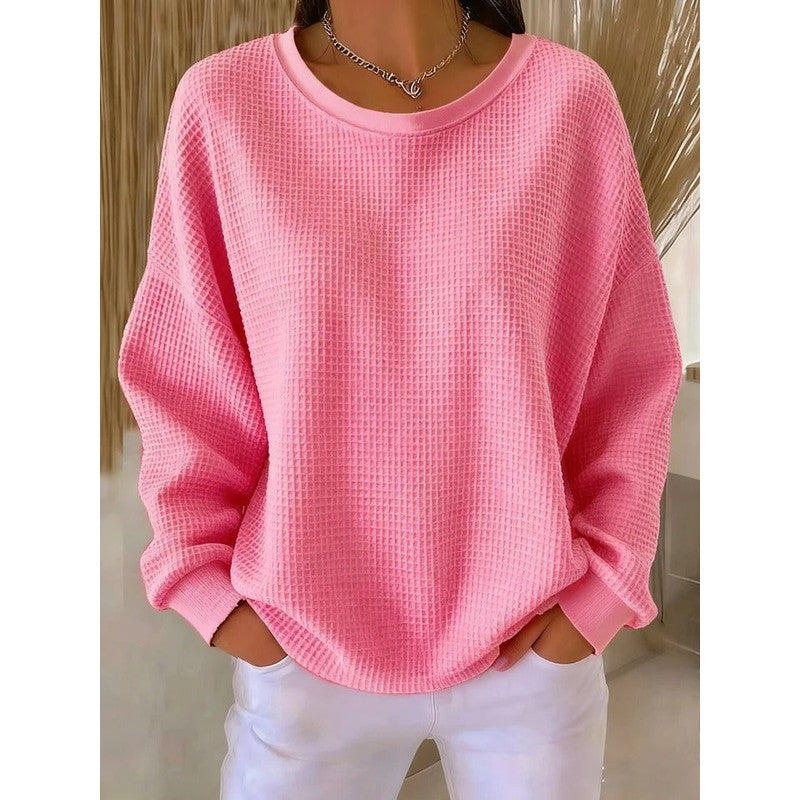Nuria | Relaxed Round-Neck Sweater