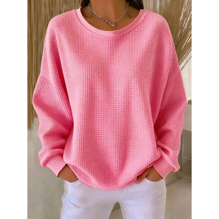 Nuria | Relaxed Round-Neck Sweater