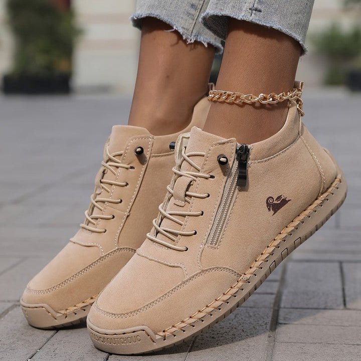 Sophia | Orthopedic Support Sneakers with Side Zip