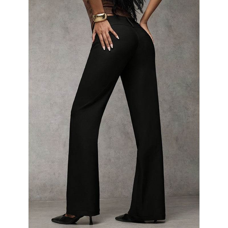 Evelyn | High-Waisted Wide-Leg Trousers
