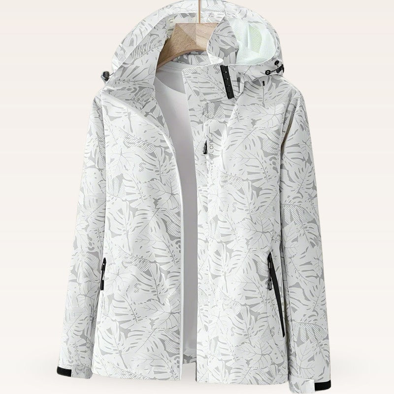 Leonie | Waterproof Botanical Print Jacket