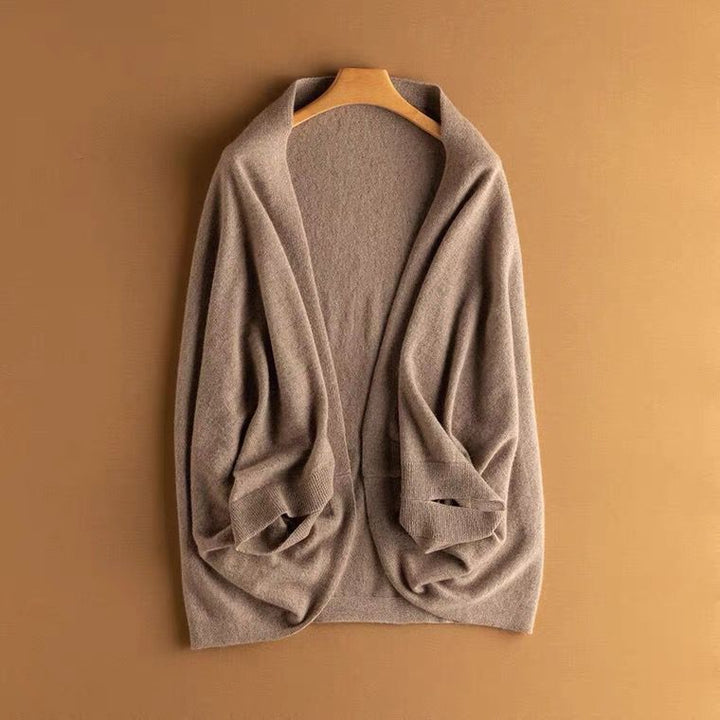 Riley | Women’s Soft Knit Cardigan and Shawl Set