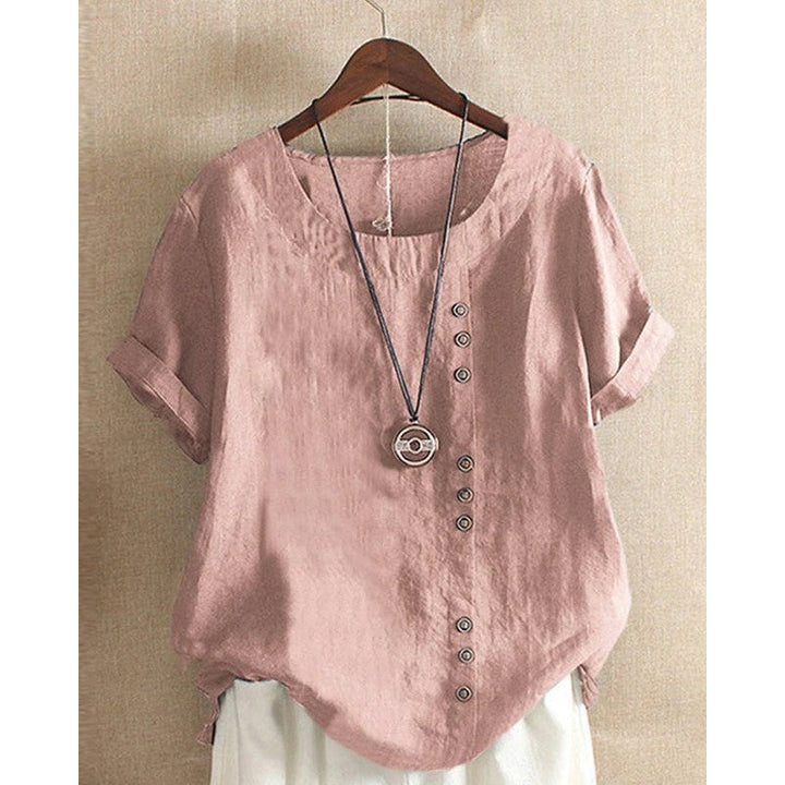 Miranda | Relaxed Short-Sleeve Summer Top