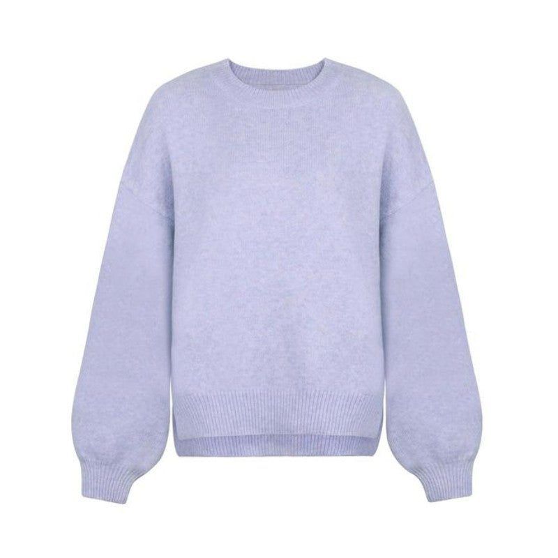 Vida | Oversized Crewneck Knit Sweater