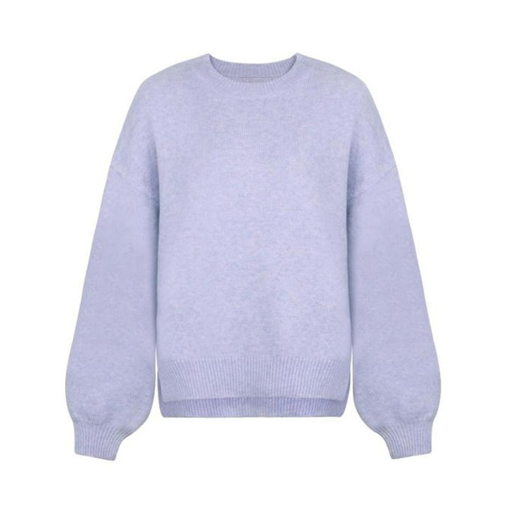 Vida | Oversized Crewneck Knit Sweater