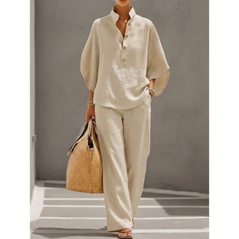 Mariela | Relaxed Batwing Sleeve Set