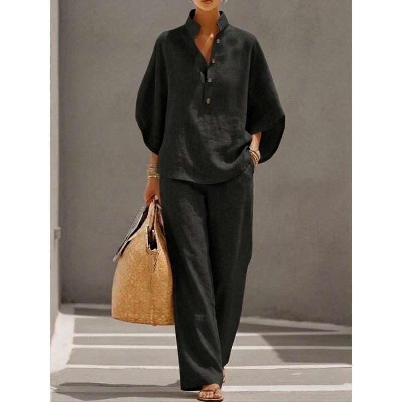 Mariela | Relaxed Batwing Sleeve Set