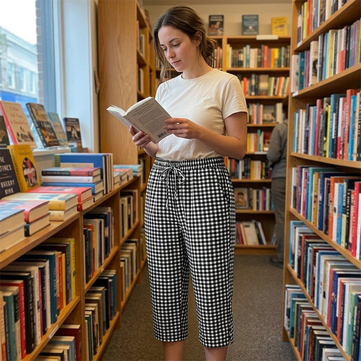 Isabelle | Cropped Capri Pants