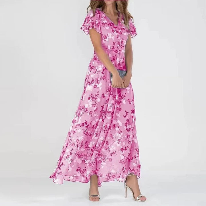 Alana | Women's Floral Summer Maxi Dress