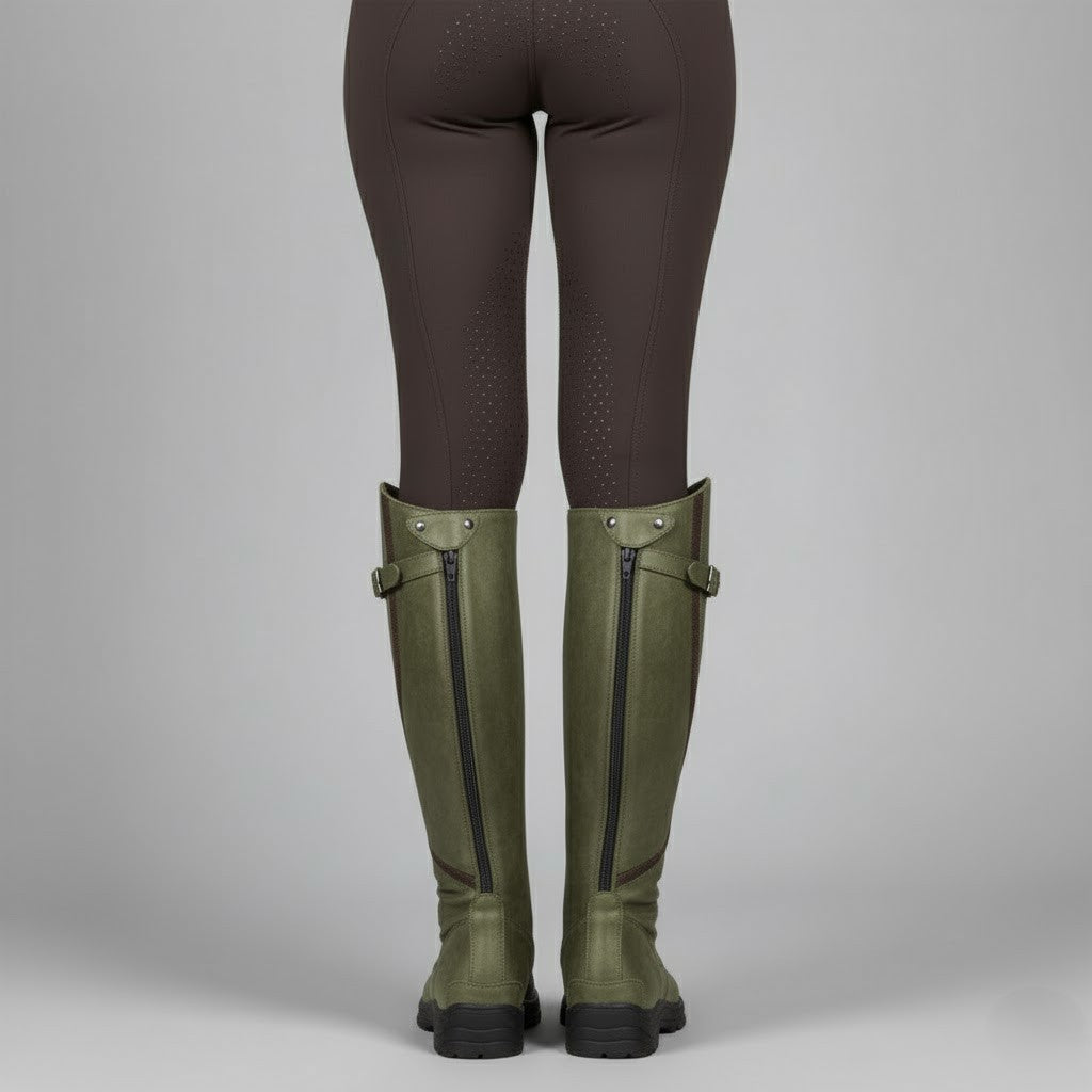 Valor | Riding Boots with Rugged Traction Sole